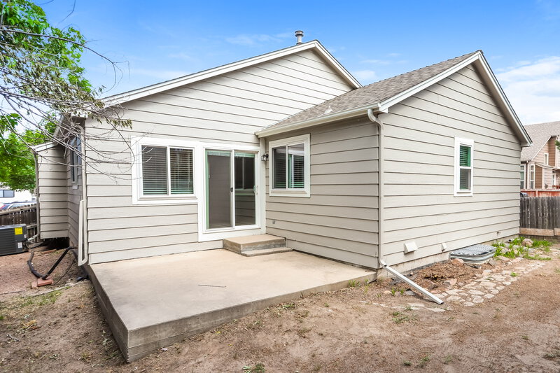 2,960/Mo, 8753 Snowbird Way Parker, CO 80134 Rear View