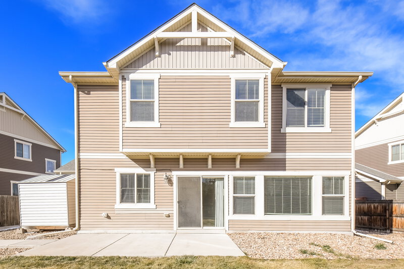 2,895/Mo, 10558 Worchester St Commerce City, CO 80022 Rear View