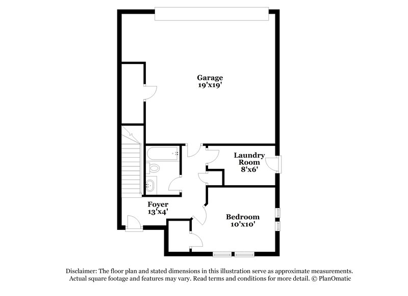 3,055/Mo, 4752 N. Tower Rd Denver, CO 80249 Floor Plan View
