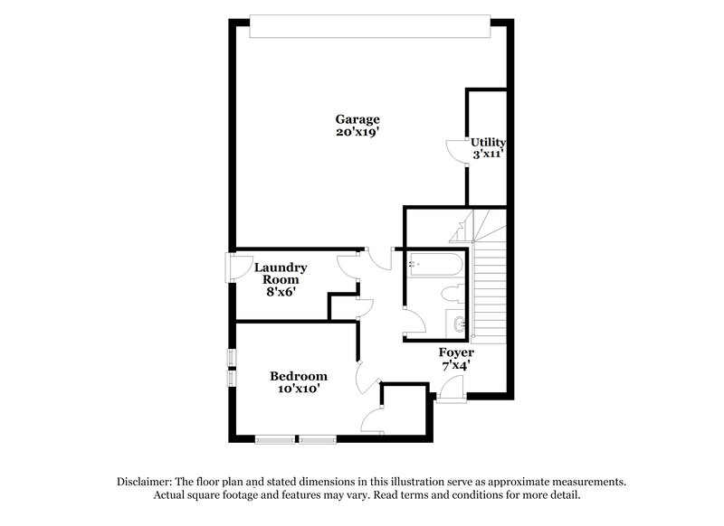 2,840/Mo, 18555 E. 47th Place Denver, CO 80249 Floor Plan View