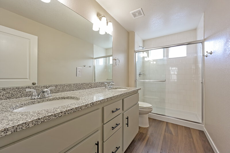 2,840/Mo, 18555 E. 47th Place Denver, CO 80249 Main Bathroom View