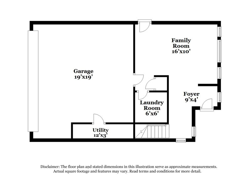 2,550/Mo, 18592 E. 47th Drive Denver, CO 80249 Floor Plan View