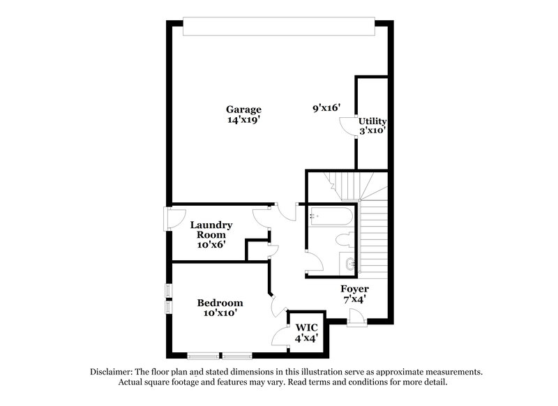 2,910/Mo, 18601 E. 47th Place Denver, CO 80249 Floor Plan View