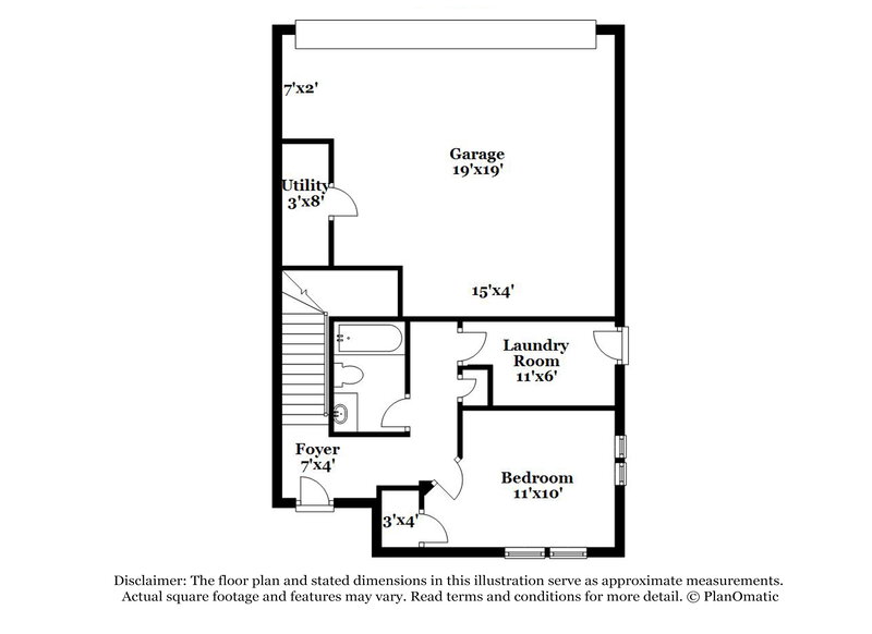 2,650/Mo, 4753 N. Tower Drive Denver, CO 80249 Floor Plan View