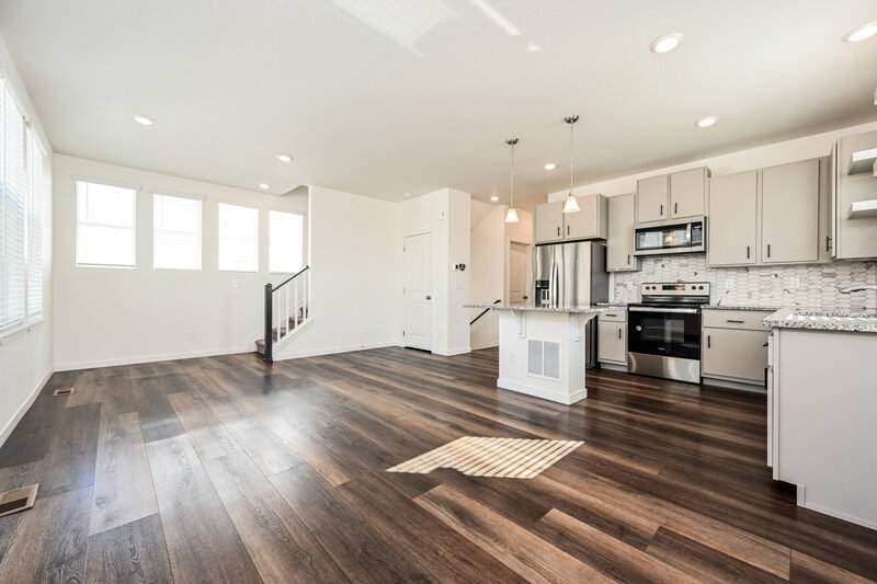 2,650/Mo, 4753 N. Tower Drive Denver, CO 80249 Living Room View 2