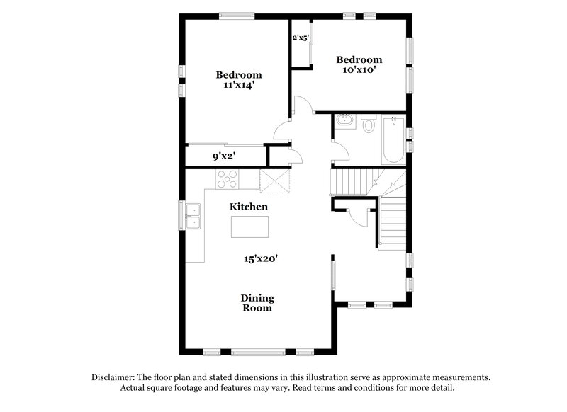 2,520/Mo, 18584 E. 47th Place Denver, CO 80249 Floor Plan View 2