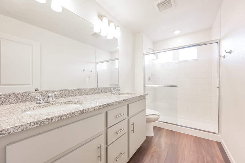 2,520/Mo, 18584 E. 47th Place Denver, CO 80249 Main Bathroom View