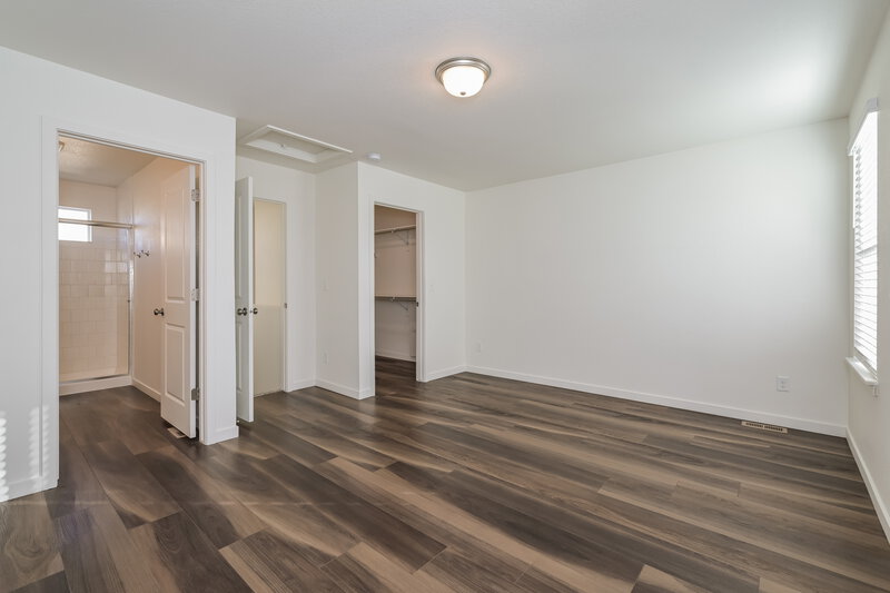 2,565/Mo, 4713 N. Tower Drive Denver, CO 80249 Main Bedroom View 2