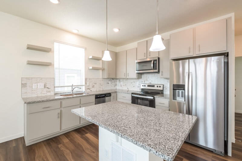 2,520/Mo, 4711 N. Tower Drive Denver, CO 80249 Kitchen View 2