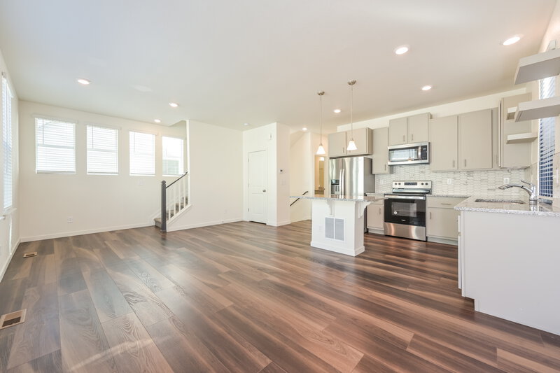 2,875/Mo, 18569 E. 47th Avenue Denver, CO 80249 Living Room View
