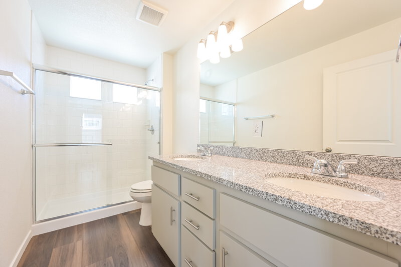 2,875/Mo, 18569 E. 47th Avenue Denver, CO 80249 Main Bathroom View