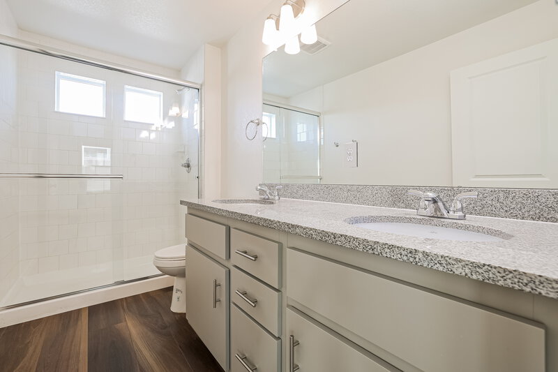 2,750/Mo, 18580 E. 47th Place Denver, CO 80249 Main Bathroom View