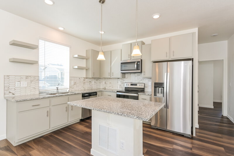 2,600/Mo, 18561 E. 47th Avenue Denver, CO 80249 Kitchen View