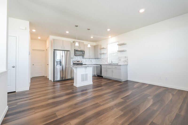 2,580/Mo, 4748 N. Tower Court Denver, CO 80249 Living Room View 2