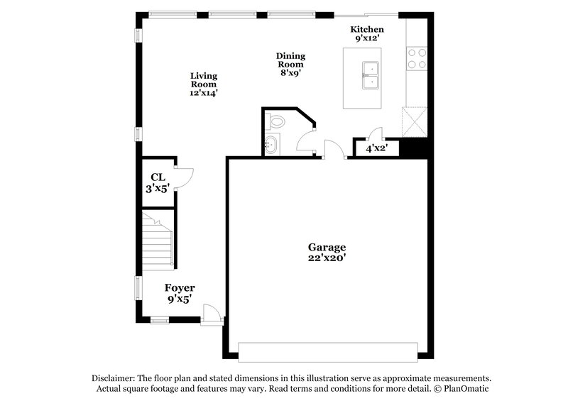 3,750/Mo, 18560 E. 47th Avenue Denver, CO 80249 Floor Plan View