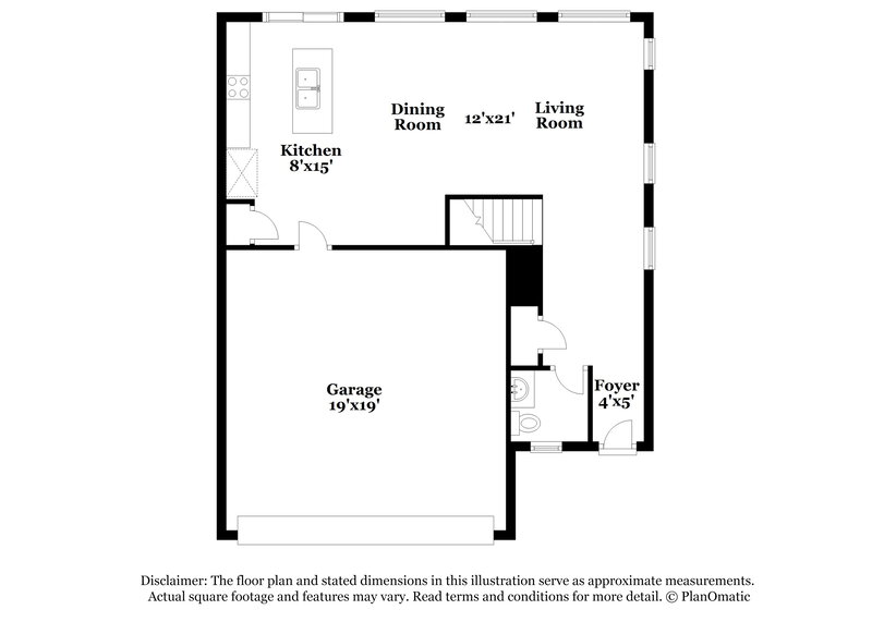 2,900/Mo, 4673 N. Tower Drive Denver, CO 80249 Floor Plan View