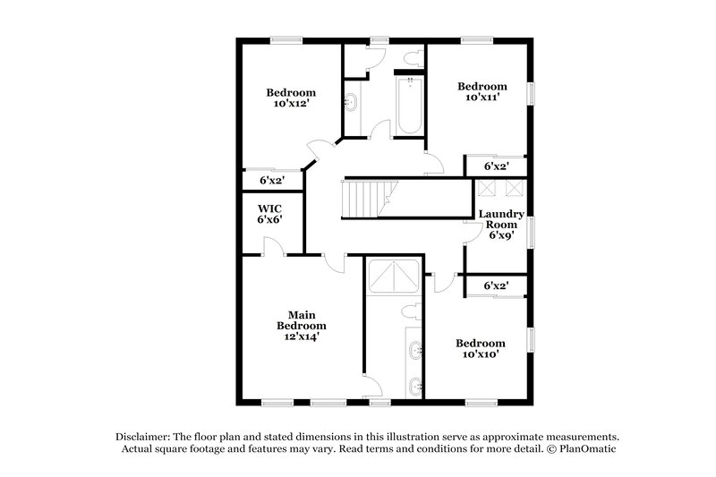 2,650/Mo, 4648 N. Tower Drive Denver, CO 80249 Floor Plan View 2