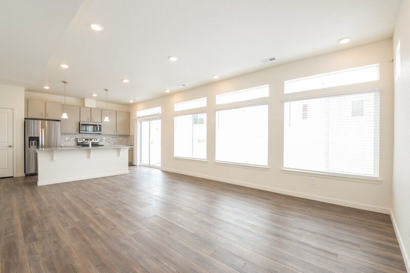 2,650/Mo, 4648 N. Tower Drive Denver, CO 80249 Living Room View