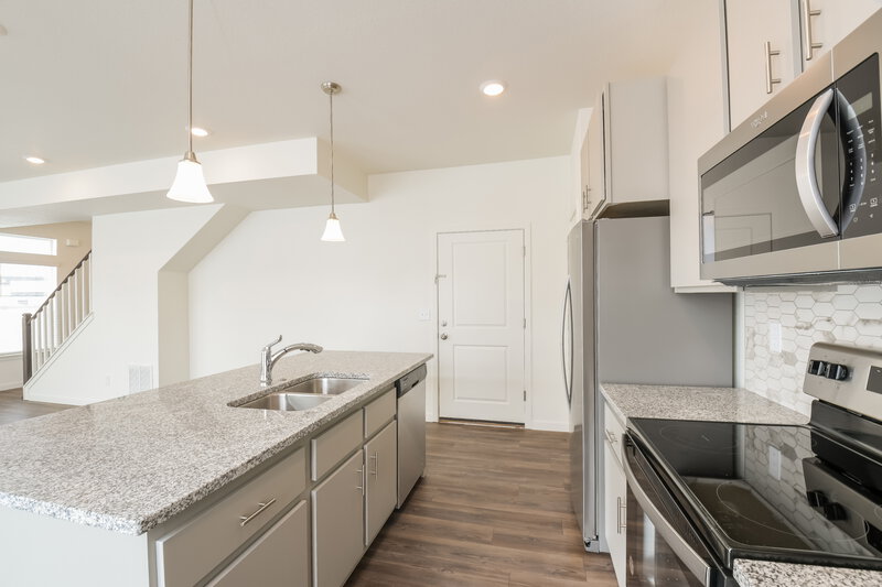 2,650/Mo, 4648 N. Tower Drive Denver, CO 80249 Kitchen View 2