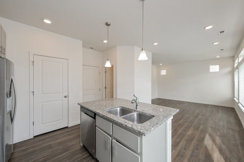 2,490/Mo, 4674 N. Tower Drive Denver, CO 80249 Kitchen View 2