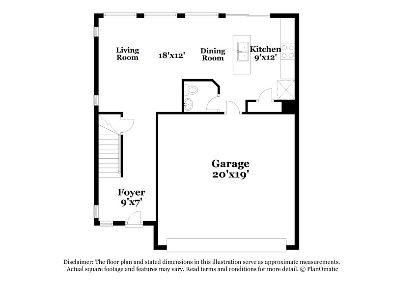 2,765/Mo, 4704 N. Tower Drive Denver, CO 80249 Floor Plan View