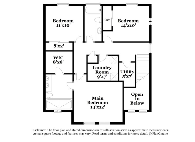2,475/Mo, 4712 N. Tower Drive Denver, CO 80249 Floor Plan View 2