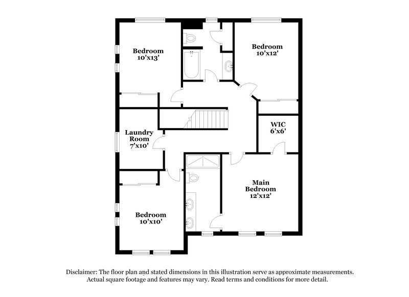 3,015/Mo, 4722 N. Tower Drive Denver, CO 80249 Floor Plan View 2