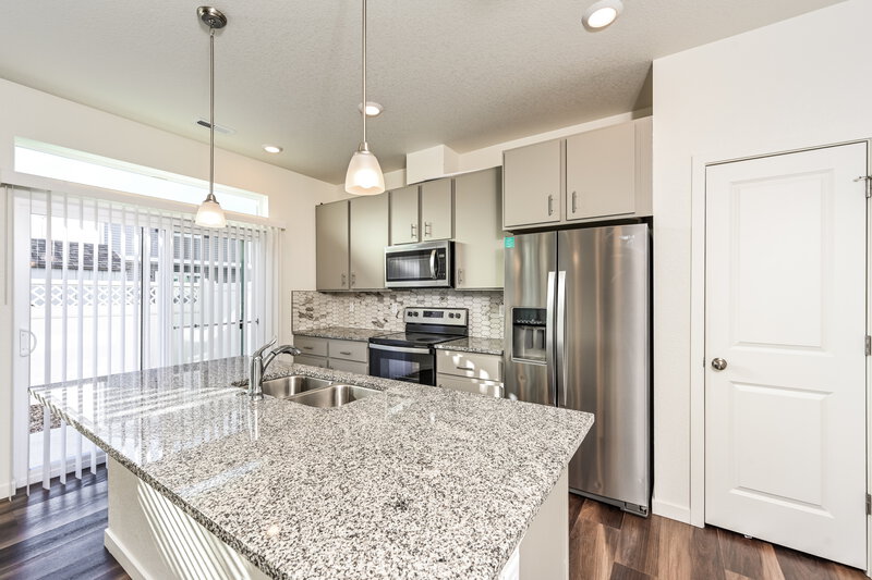3,015/Mo, 4722 N. Tower Drive Denver, CO 80249 Kitchen View