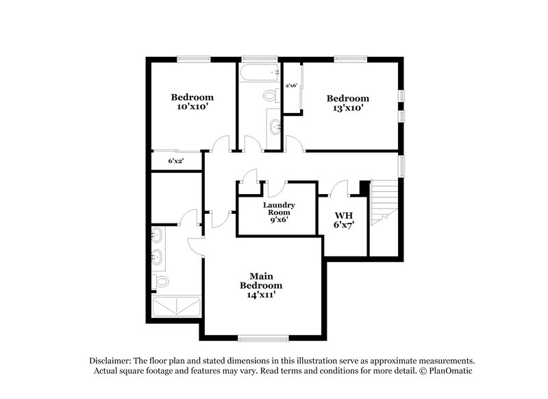 2,870/Mo, 4726 N. Tower Drive Denver, CO 80249 Floor Plan View 2