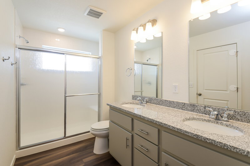 2,750/Mo, 4726 N. Tower Drive Denver, CO 80249 Main Bathroom View