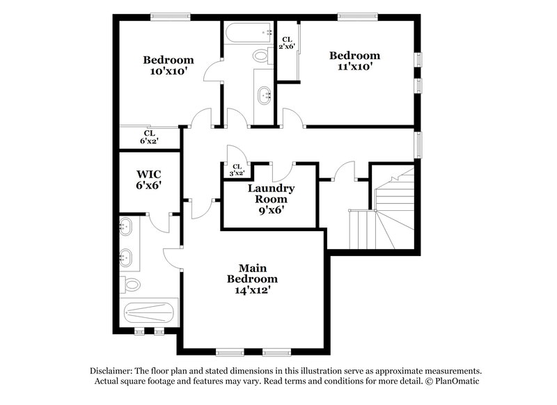 3,790/Mo, 4732 N. Tower Drive Denver, CO 80249 Floor Plan View 2