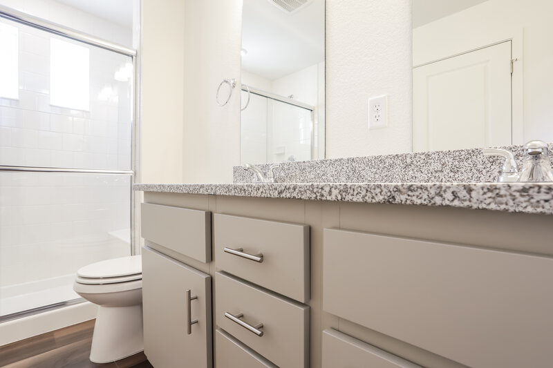 3,790/Mo, 4732 N. Tower Drive Denver, CO 80249 Main Bathroom View