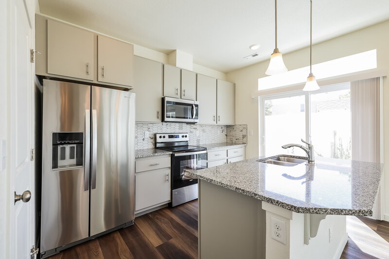 2,700/Mo, 4750 N. Tower Drive Denver, CO 80249 Kitchen View 2