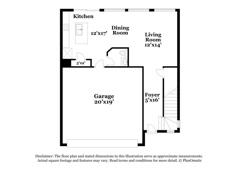 2,870/Mo, 4764 N. Tower Drive Denver, CO 80249 Floor Plan View