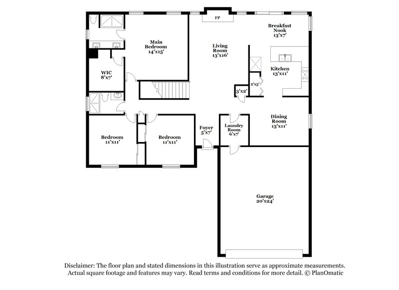 3,595/Mo, 3745 W Union Ave Denver, CO 80236 Floor Plan View