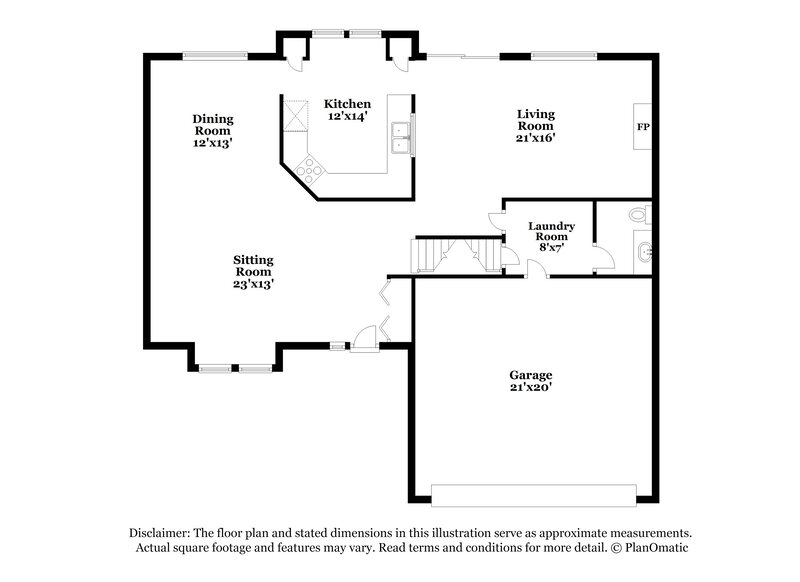 3,025/Mo, 14171 E Chenango Pl Aurora, CO 80015 Floor Plan View 2