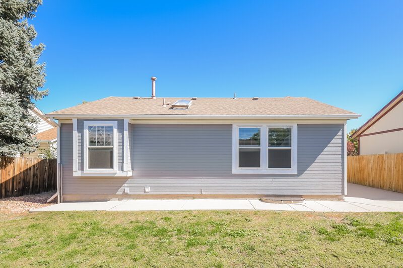 2,515/Mo, 4557 Gibraltar Way Denver, CO 80249 Rear View