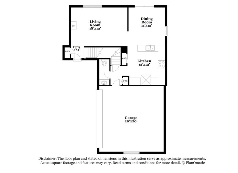3,920/Mo, 3786 S Rome Way Aurora, CO 80018 Floorplan View