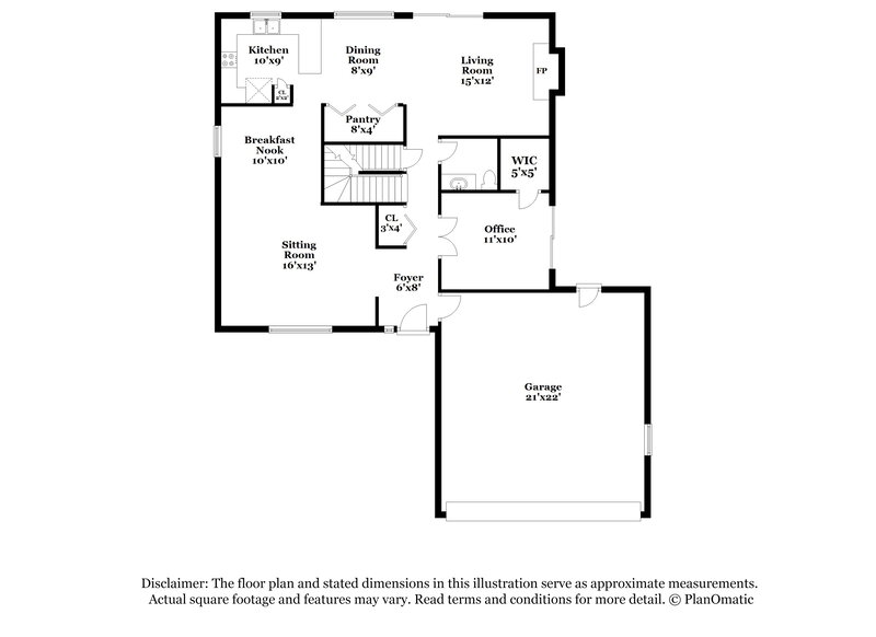 3,675/Mo, 17294 E Kenyon Dr Aurora, CO 80013 Floor Plan View