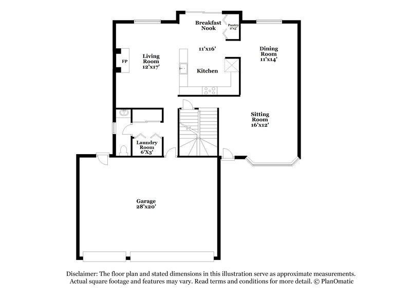 3,740/Mo, 5521 W 117th Pl Westminster, CO 80020 Floor Plan View