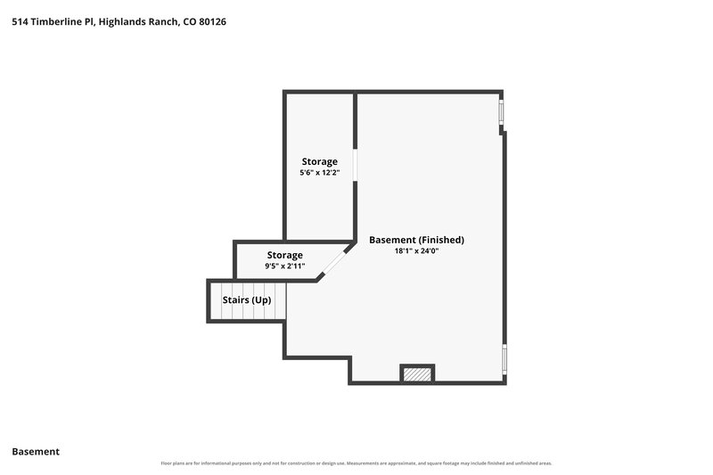 3,230/Mo, 514 Timberline Pl Highlands Ranch, CO 80126 Floor Plan View