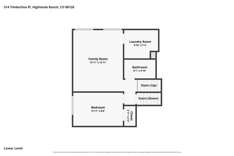 3,230/Mo, 514 Timberline Pl Highlands Ranch, CO 80126 Floor Plan View 4