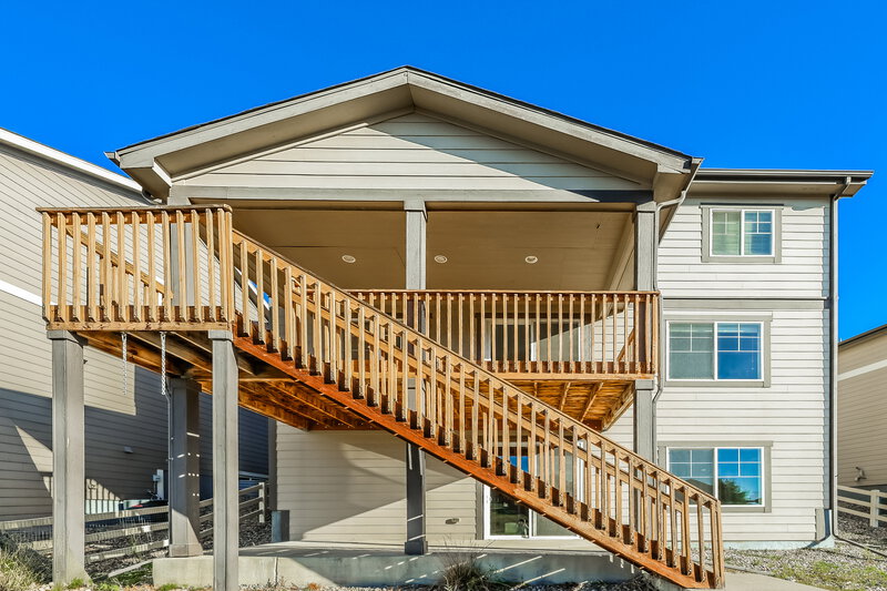 3,140/Mo, 2638 Garganey Dr Castle Rock, CO 80104 Rear View 2