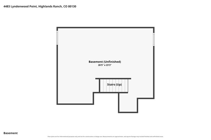 2,990/Mo, 4483 Lyndenwood Pt Highlands Ranch, CO 80130 Floor Plan View 3