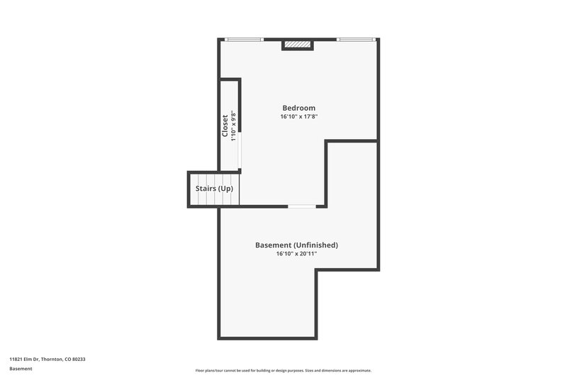 3,150/Mo, 11821 Elm Drive Thornton, CO 80233 Floorplan View
