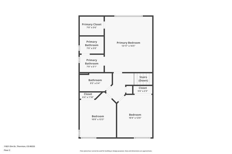 3,150/Mo, 11821 Elm Drive Thornton, CO 80233 Floorplan View 3