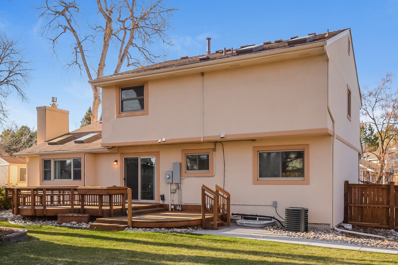 3,780/Mo, 4792 S Gar Way Denver, CO 80123 Rear View