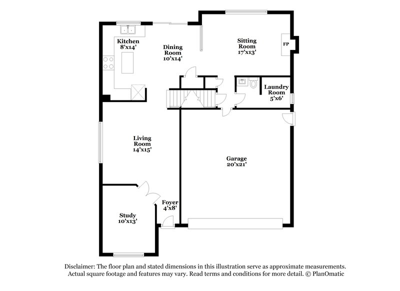 2,865/Mo, 2872 Penstemon Way Castle Rock, CO 80109 Floor Plan View