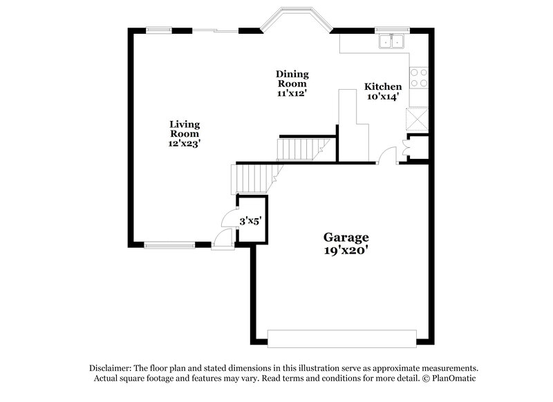 2,860/Mo, 14445 W Yale Pl Lakewood, CO 80228 Floor Plan View
