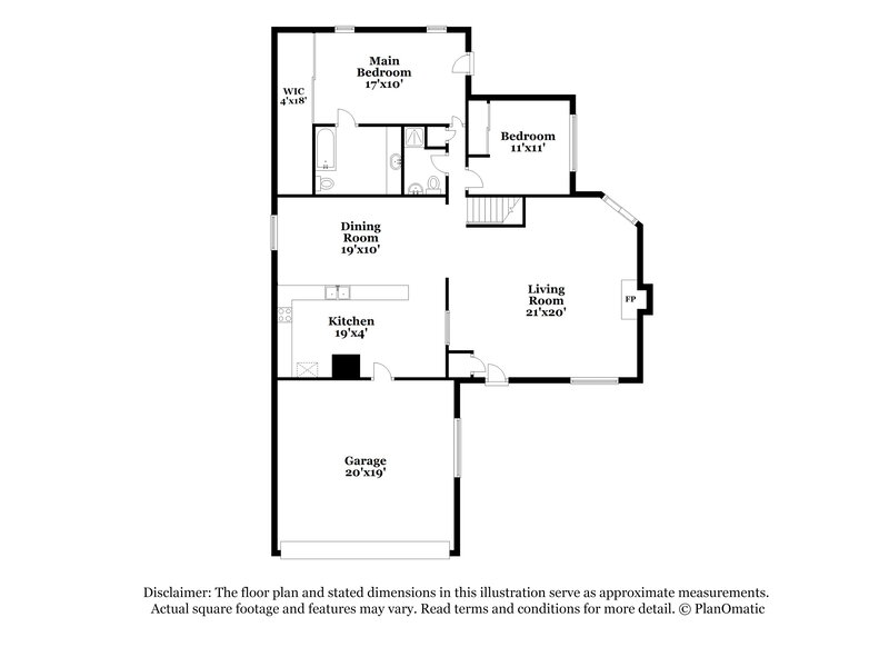 2,610/Mo, 4494 Genoa St Denver, CO 80249 Floor Plan View